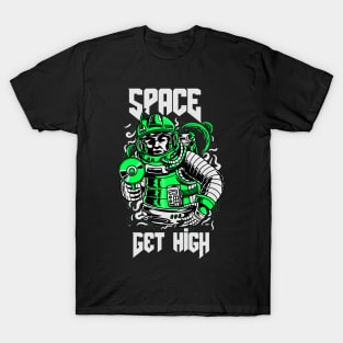 Astronaut space get high T-Shirt